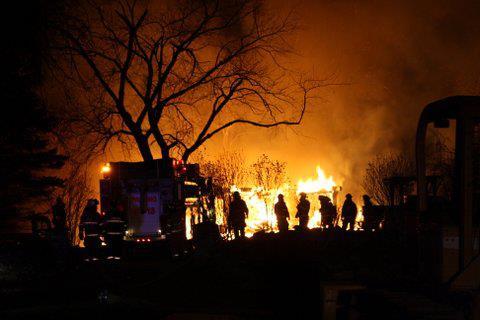 Structure Fire on North Quaker Hill Road 12-23-12
Photos taken by PFD Photographer, Mrs. Sharon Boo